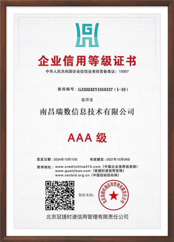 诚信经营示范单位
